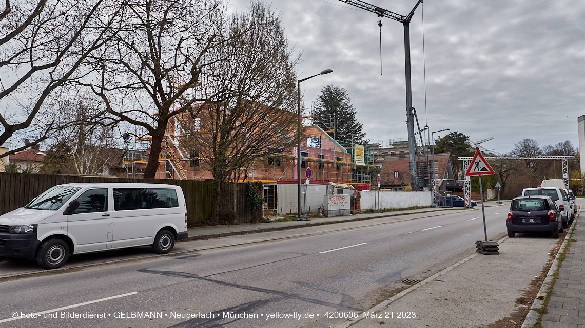 21.03.2023 - Baustelle und Wohnanlage Niederalmstraße 16
